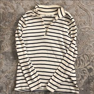 LL Bean Striped Pullover